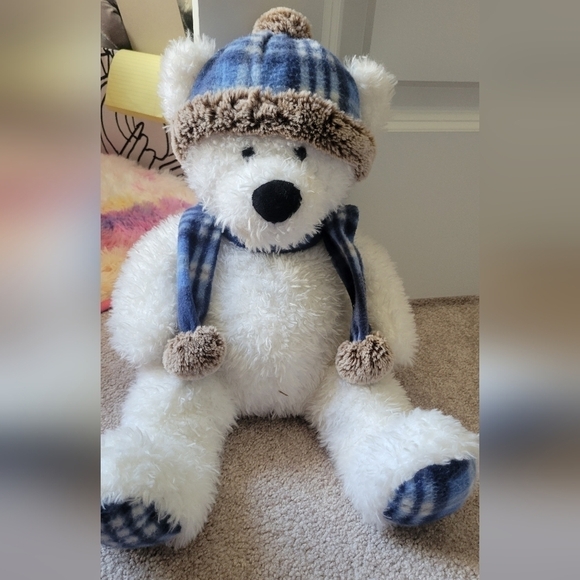 Snow Bear Plush Toy - Picture 1 of 4